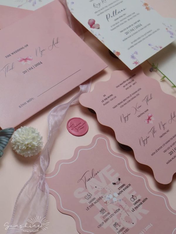 Pink pastel wedding - Image 3