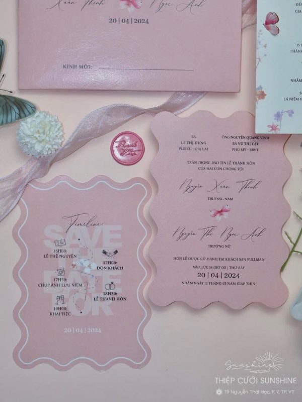 Pink pastel wedding - Image 5