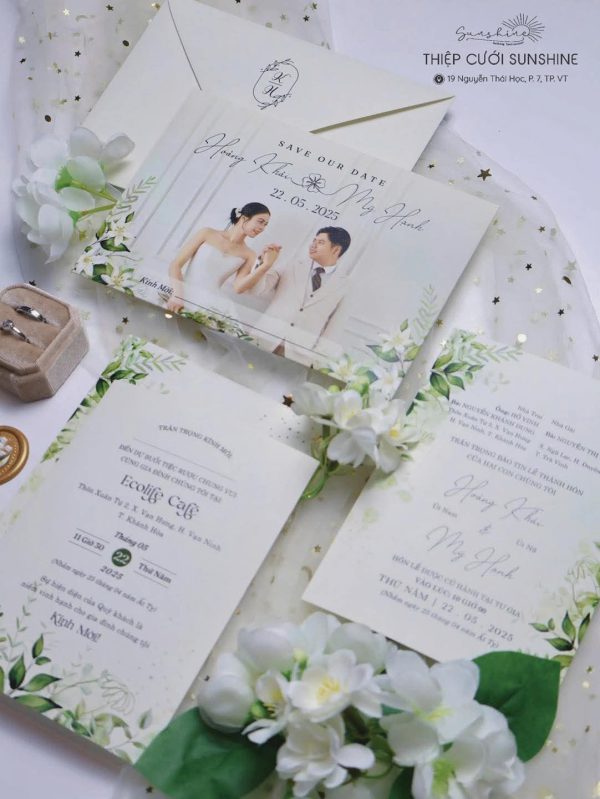KHÔNG GIAN CƯỚI SẼ HOÀN HẢO HƠN KHI BẮT ĐẦU BẰNG TẤM THIỆP CƯỚI PHÙ HỢP - Image 4