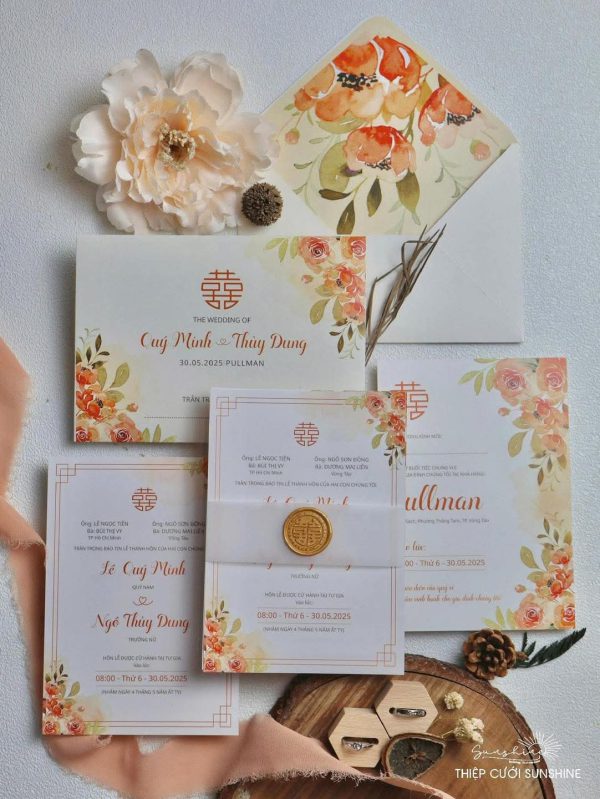 CHẠM VÀO TÌNH YÊU QUA TỪNG TỜ THIỆP CƯỚI