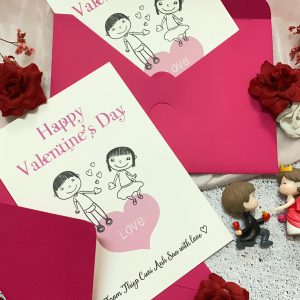 THIỆP VALENTINE – NƠI TÌNH YÊU LÊN TIẾNG BẰNG NHỮNG DÒNG CHỮ NGỌT NGÀO NHẤT