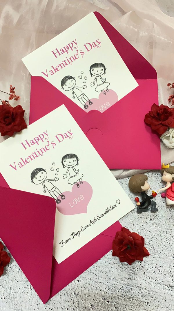 THIỆP VALENTINE – NƠI TÌNH YÊU LÊN TIẾNG BẰNG NHỮNG DÒNG CHỮ NGỌT NGÀO NHẤT