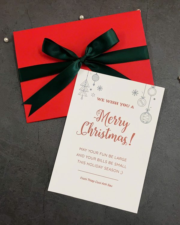🎄 THIỆP GIÁNG SINH – GỬI ĐI YÊU THƯƠNG TRONG TỪNG DÒNG CHỮ ẤM ÁP MÙA ĐÔNG