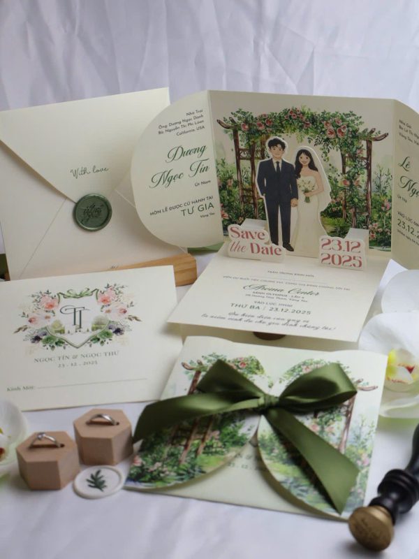 TẤM THIỆP CƯỚI LÀ LỜI MỞ ĐẦU CHO CHƯƠNG MỚI CỦA MỘT CHUYỆN TÌNH ĐẸP - Image 5